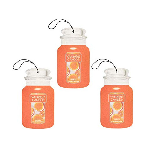 Honey Clementine Car Jar (3 Paperboard Air Fresheners)