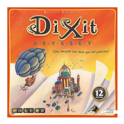 Dixit Odyssey Board Game Tabuleiro Lacrado Galápagos Jogos