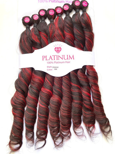 Cabelo Platinum Ondulado Spring Plus Max 65cm - Kit/2pcts