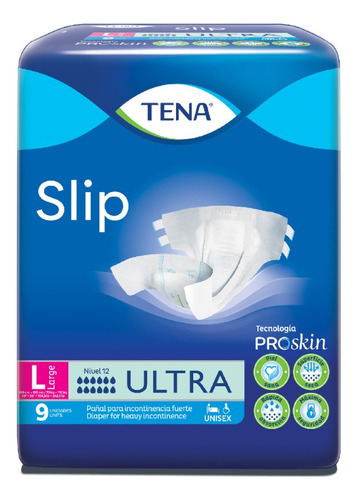 Pañales Para Adultos Slip Ultra Tena X9 Talle L