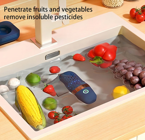 Maquina Lavadora De Frutas Y Verduras Portátil Inalámbrica