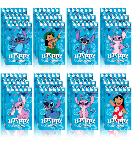 Suprimentos De Festa Cosershow Lilo And Stitch Mini Notepads