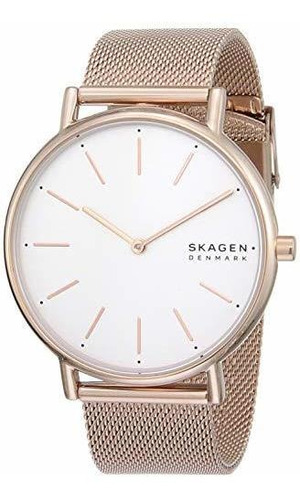 Reloj De Mujer De Acero Inoxidable Skagen Signatur 