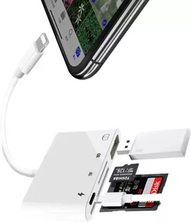 Adaptador Plug Usb 3.0 Otg Para Lightning iPhone iPad Ios 13