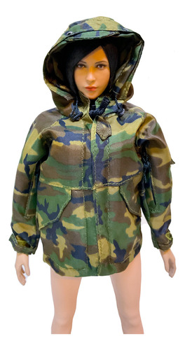 Chamarra Militar Fem 1/6 Para Hot Toys Phicen Worldbox