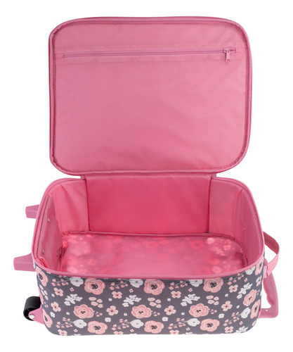 Equipaje Stephen Joseph Kids Charcoal Flower