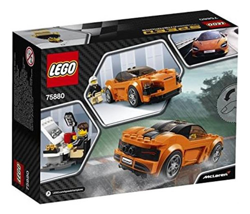 Set Juguete De Construcción Lego Speed Mclaren 720s 75880