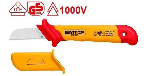 Cuchillo Aislado Pelacable 1000v Emtop Tienda Fisica