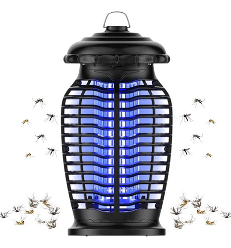 Lámpara Trampa Para Mosquitos - Anti Insectos, Matamoscas El