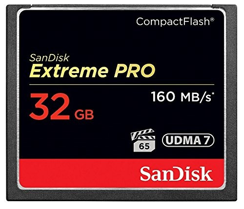 Tarjeta De Memoria Compactflash De 32 Gb Sandisk Extreme Pro