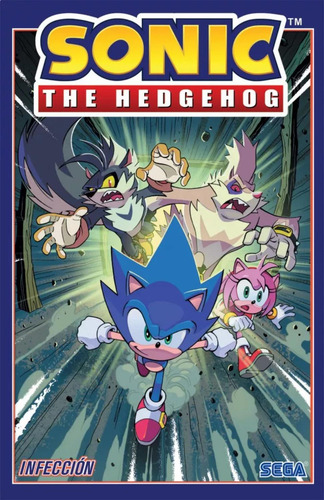 Sonic The Hedgehog Infeccion 4a: Infección, De Ian Flynn., Vol. 1. Editorial Kamite, Tapa Pasta Blanda, Edición 1 En Español, 2024