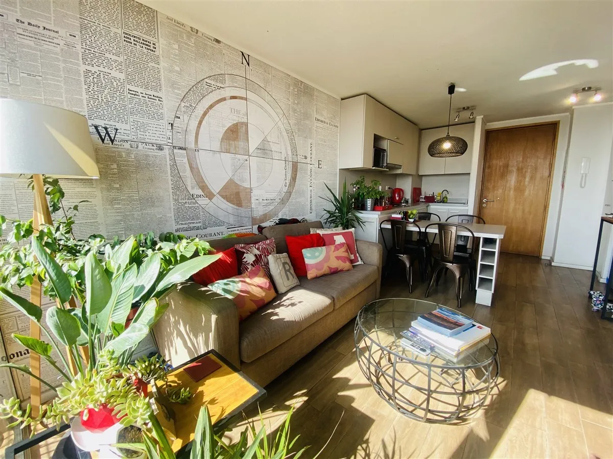Imagen 5 de 21 de Departamento En Arriendo De 1 Dorm. En Santiago