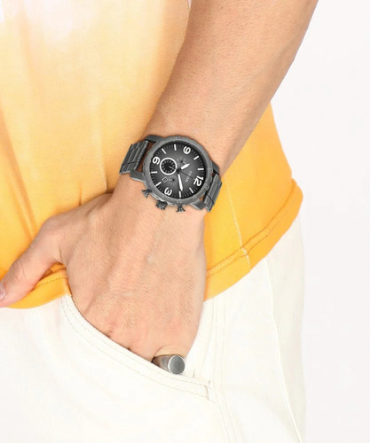 N Reloj Hombre Fossil Nate Analogo Jr1437