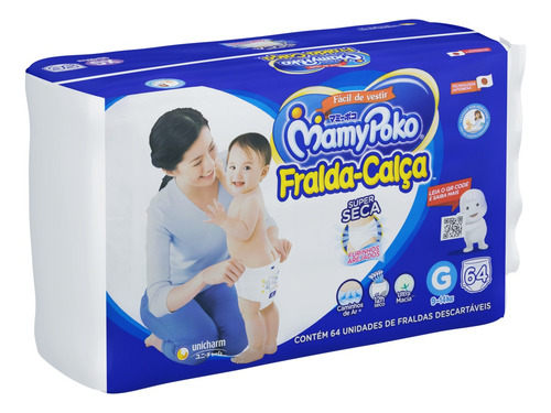 Pantalones MamyPoko Super Dry Diapers XG
