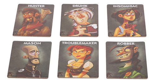 One Night Ultimate Werewolf Card Games 10 Minutos Fast Table