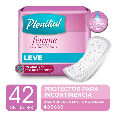 Plenitud Protector Leve Femme X 14 Unidades Pack X 3
