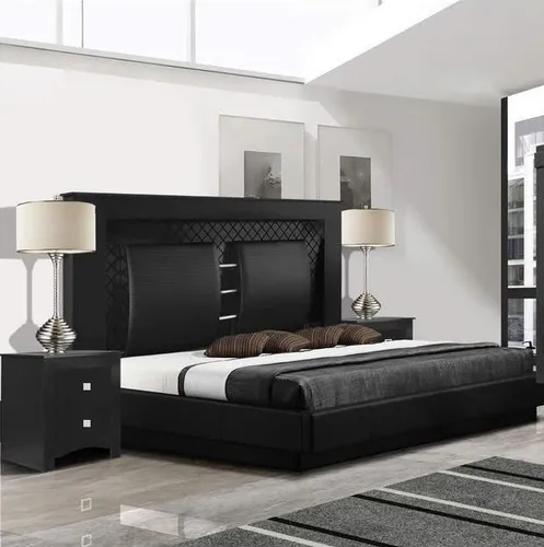 comprar Recámara Queen Size Moderna (cabecera, Burós Y Base)