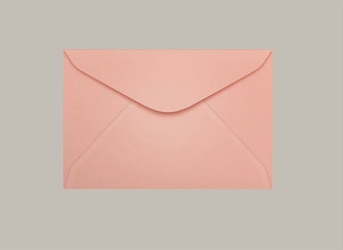 Envelope Visita 072x108mm Caixa 100 Unidades Scrity Cor Rosa-claro Fidji