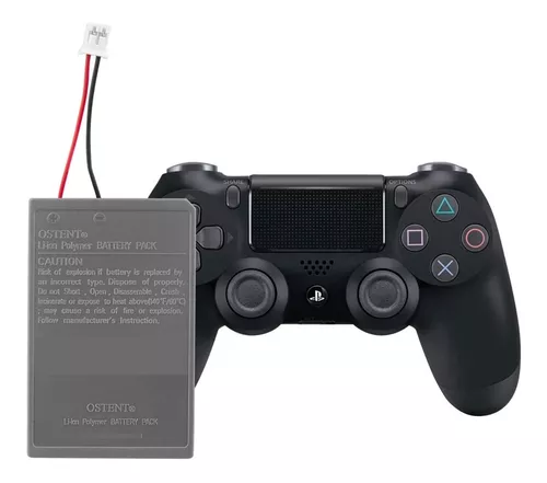 Repuesto Bateria Joystick Ps4 Pro 2000 Mah 4mm + Cable Usb