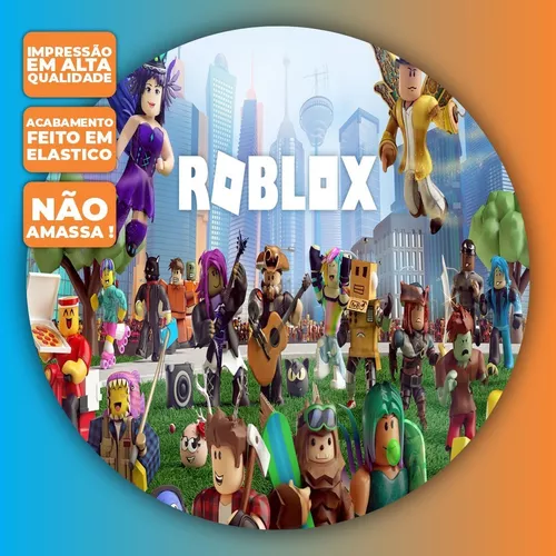 Painel Redondo - Roblox - Sublimado 3D - Sublitex, painéis sublimados