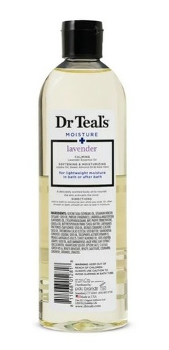 Aceite Corporal Y De Baño Lavanda Calma Y Duerme, Dr Teal's.