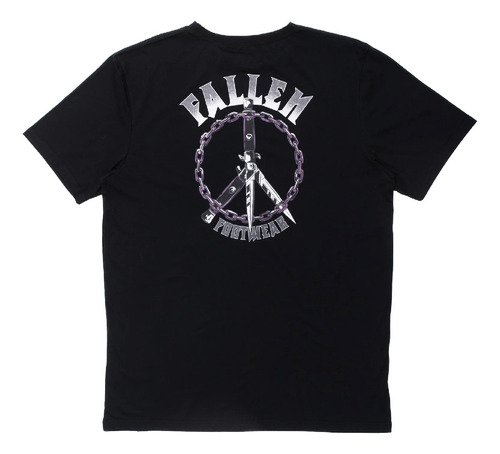 Remera Fallen Negra Peace & War 100% Original 