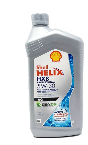 Aceite Motor 5w30 Sintetico 946 Ml Shell Helix Hx8