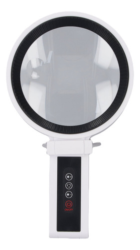 Lupa Portátil Con Iluminación Led De 34 Led Para Leer 2.5x