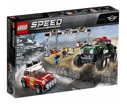 Lego Speed Champions 1967 Mini Cooper S Rally Y 2018 Mini Jo