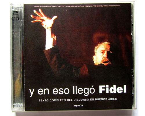 2 Cd Original Fidel Castro Discurso Facultad Derecho 2003