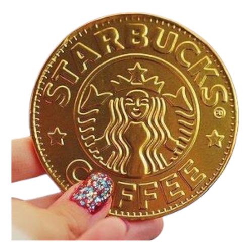 Monedas De Chocolate Starbucks Para Coleccionistas De Grecia