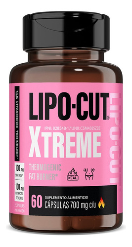 Termogénico Lipo-cut Xtreme® Pérdida Peso Lipodrene Quemador Sabor In Sabor