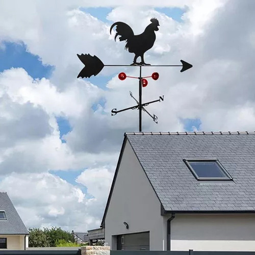 Galo Dos Ventos Para Decoração De Telhado De Casa Sítio Faze
