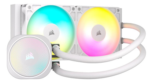 Water Cooling Corsair Nautilus 2x Cpu Cooler 240mm Rs Argb White
