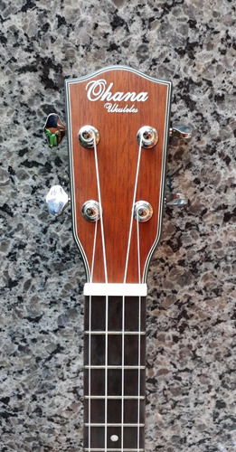 Imagem 8 de 10 de Ukulele Tk-14e Tenor Elétrico. Importador Autorizado Ohana.