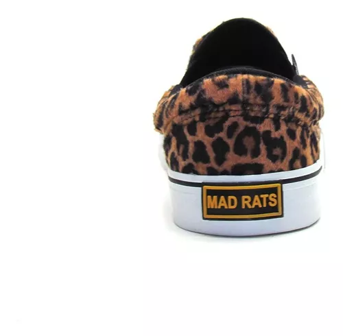 Tênis Xadrez Slip On Mad Rats Oficial Sem Cadarço - Slipper / Slip On  Feminino - Magazine Luiza