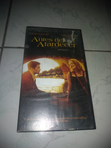 Vhs Película Antes Del Atardecer Original En Español Vintage