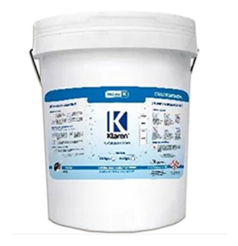 Klaren Tricloro Cloro Para Alberca Tableta 1 Pulgada 20 Kg