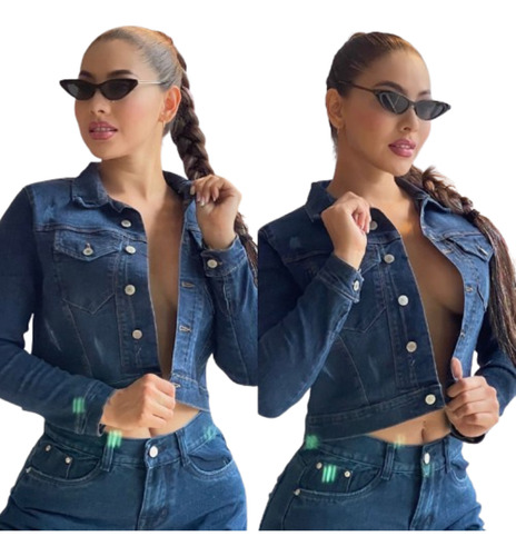 Chaqueta De Jean Para Dama