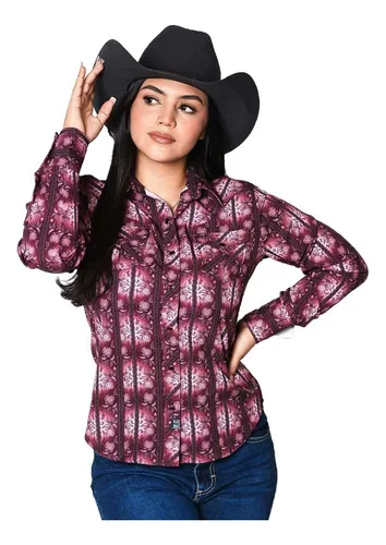 Camisa western mujer hotsell