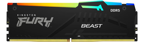 Memoria Ram Kingston Fury Beast Rgb Ddr5, 5200mhz, 32gb Xmp