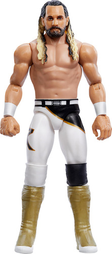 Boneco De Ação Mattel Wwe Seth Rollins De 6 Polegadas Com 10