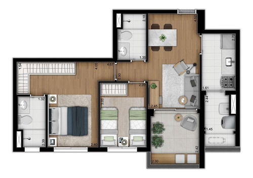 Imagem 14 de 24 de Garden Residencial Para Venda, Vila Monte Alegre, São Paulo - Gd7104. - Gd7104-inc