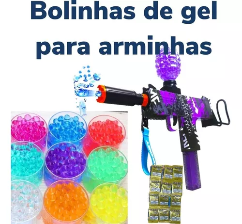 Bolinha de Gel para Arminha de Brinquedo Orbeez de Gel Plantas