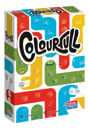 Colourfull - Juego Familiar / Lanza Coloca Gira Tipo Tetris