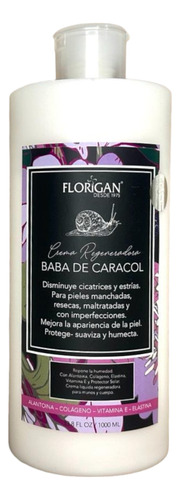 Crema Baba De Caracol Regeneradora Organics 1lt. Florigan