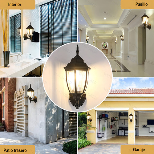Foco Mural Hexagonal Zt-302, 127v, Sin Spotlights