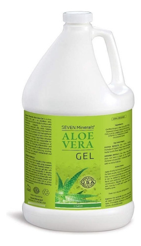 Gel Organico De Aloe Vera 100% Puro Alta Calidad 3.7 L