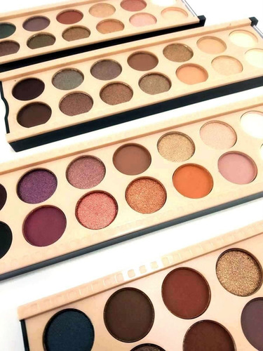 Imagen 1 de 9 de Maquillaje Paleta Sombras Ojos 14 Tonos Terra Matte & Shine