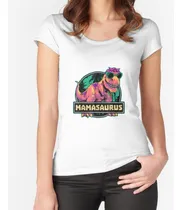 Comprar Remera Mamasaurus T Rex Dinosaurio Mama Saurus 4 Algodon Pre